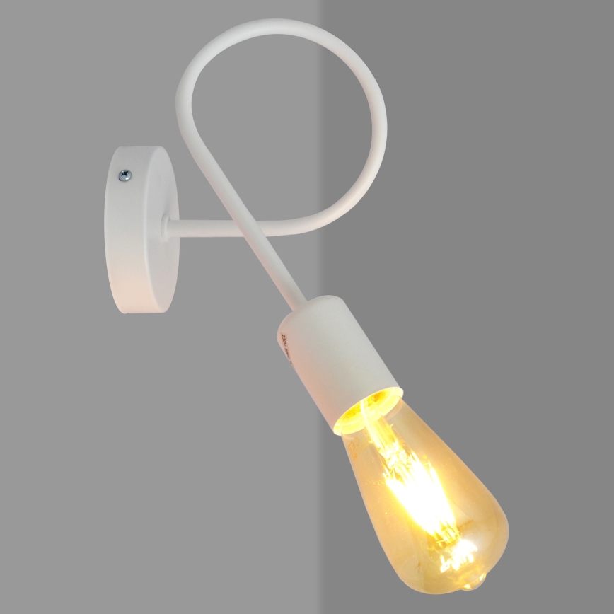 Φως τοίχου OXFORD 1xE27/15W/230V λευκό