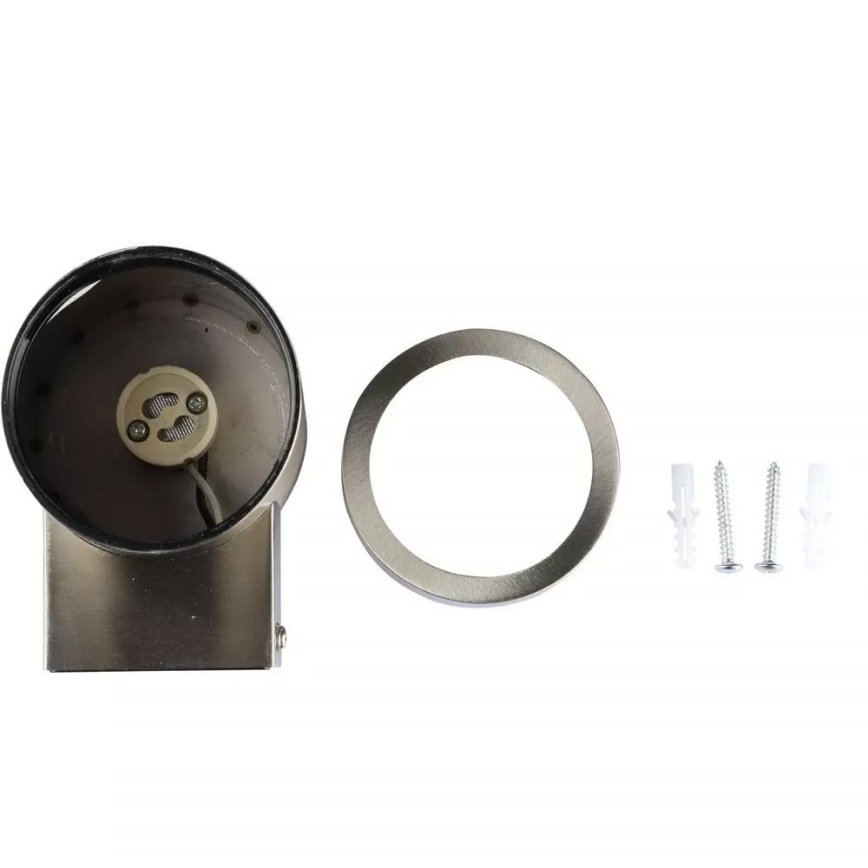 Φως τοίχου εξωτερικού χώρου 1xGU10/35W/230V IP44