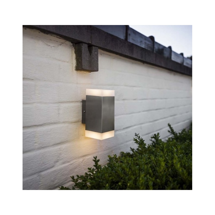 Φως τοίχου εξωτερικού χώρου LED 2xLED/4W/230V IP44