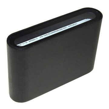 Φως τοίχου εξωτερικού χώρου LED FLOW LED/3W/230V IP54 μαύρο