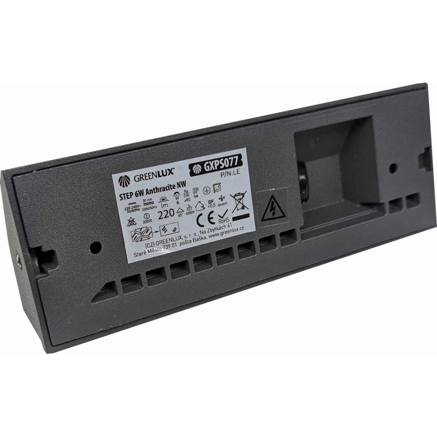 Φως τοίχου εξωτερικού χώρου LED LED/6W/230V IP54