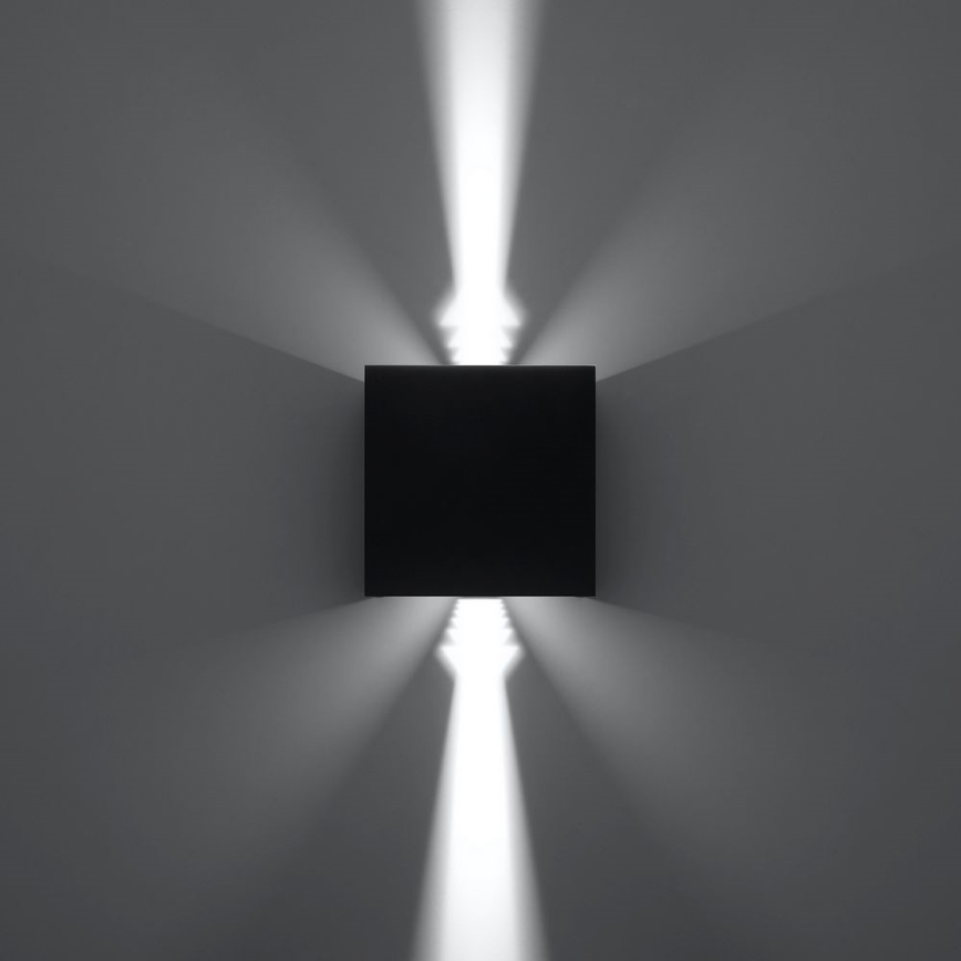 Φως τοίχου εξωτερικού χώρου LED LUCA LED/6W/230V IP54