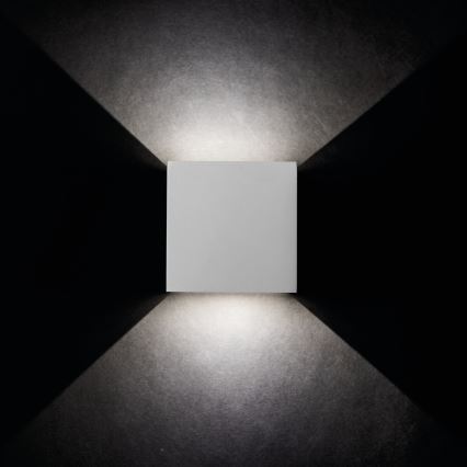 Φως τοίχου εξωτερικού χώρου LED REKA LED/7W/230V IP54 λευκό
