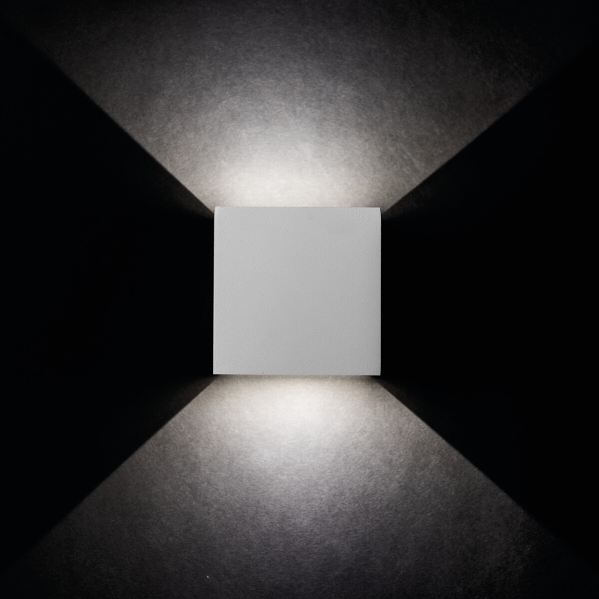 Φως τοίχου εξωτερικού χώρου LED REKA LED/7W/230V IP54 λευκό