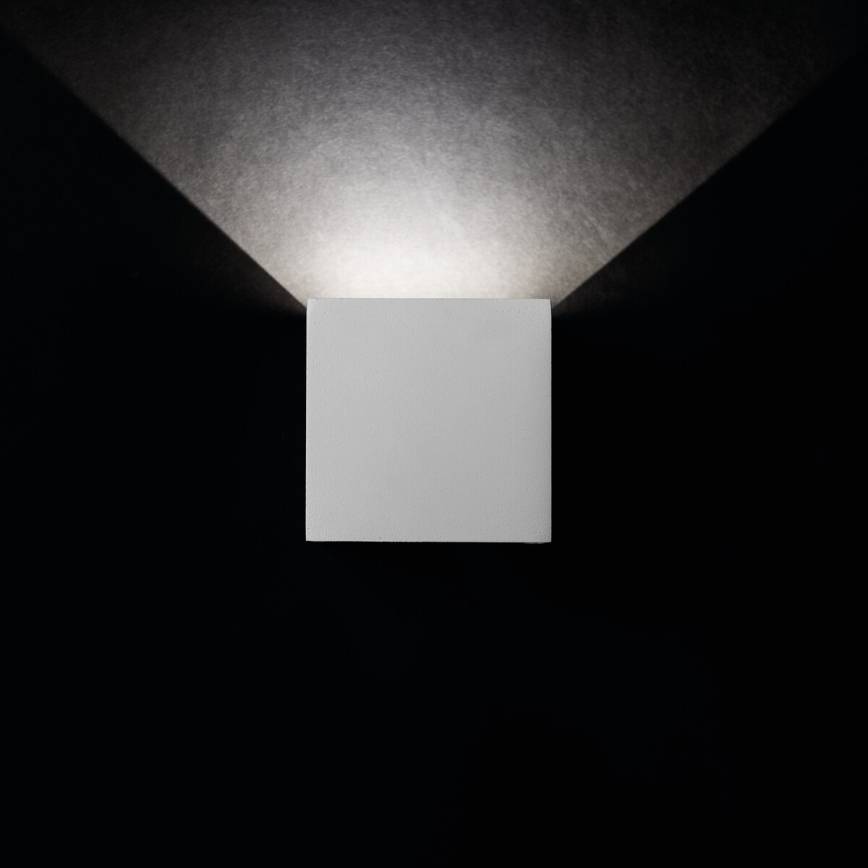 Φως τοίχου εξωτερικού χώρου LED REKA LED/7W/230V IP54 λευκό