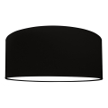 Φως οροφής 2xE27/60W/230V μαύρο