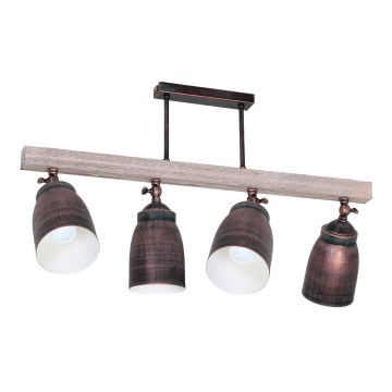 Φως οροφής ALEJO 4xE27/60W/230V