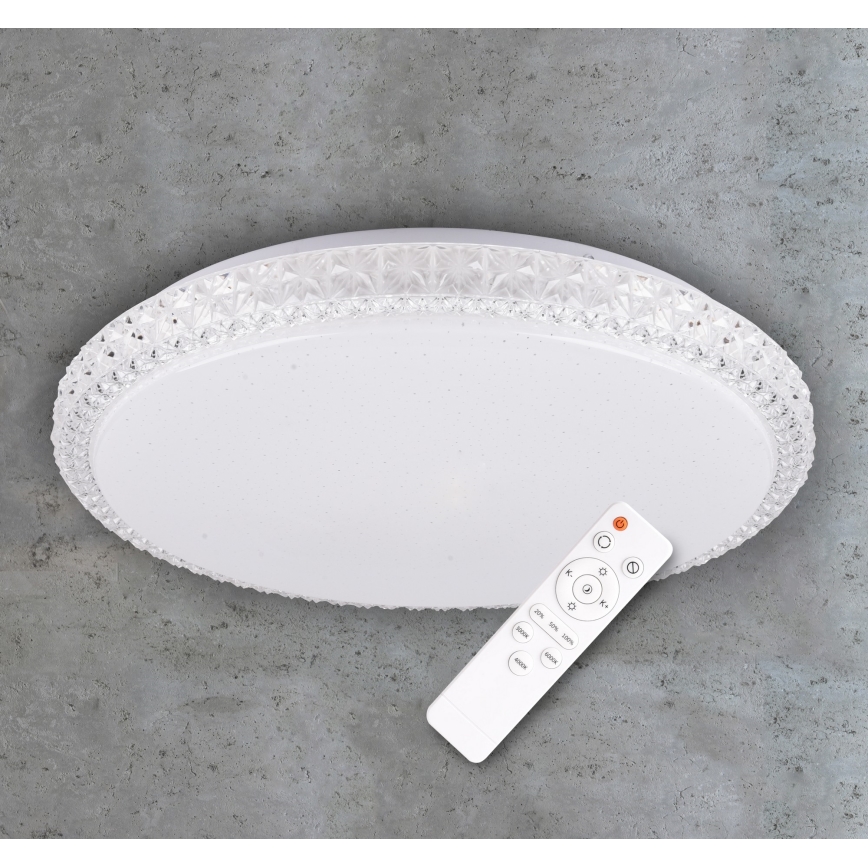 Φως οροφής dimmer LED IRINA LED/48W/230V με τηλεχειριστήριο