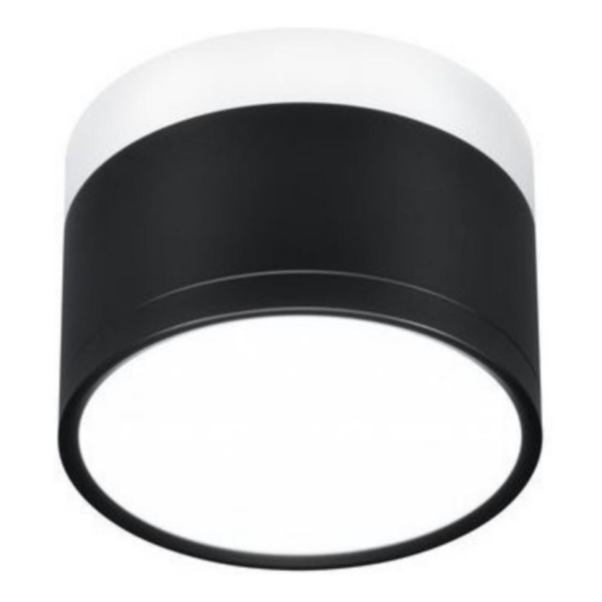 Φως οροφής LED TUBA LED/9W/230V λευκό/μαύρο