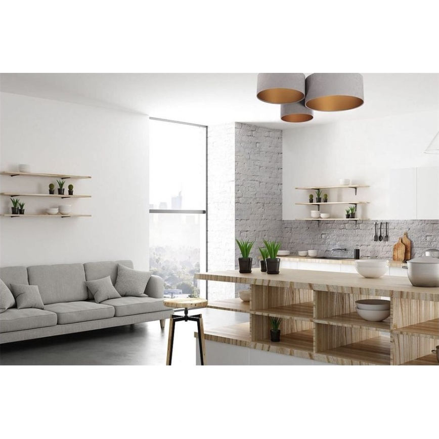 Φως οροφής SPACE 3xE27/60W/230V