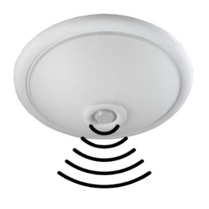 Φως οροφής με αισθητήρα PLAFON 2xE27/80W/230V