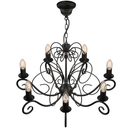 Φωτιστικό οροφής με αλυσίδα MAURO 7xE14/60W/230V