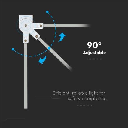 Φωτιστικό ασφαλείας LED EMERGENCY EXIT SAMSUNG CHIP LED/2W/230V 6000K