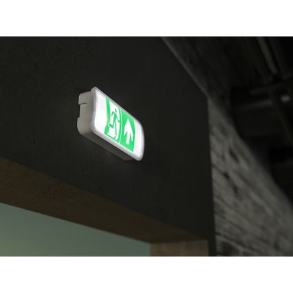 Φωτιστικό ασφαλείας LED VIRGO EVO LED/1W/230V 6000K IP65