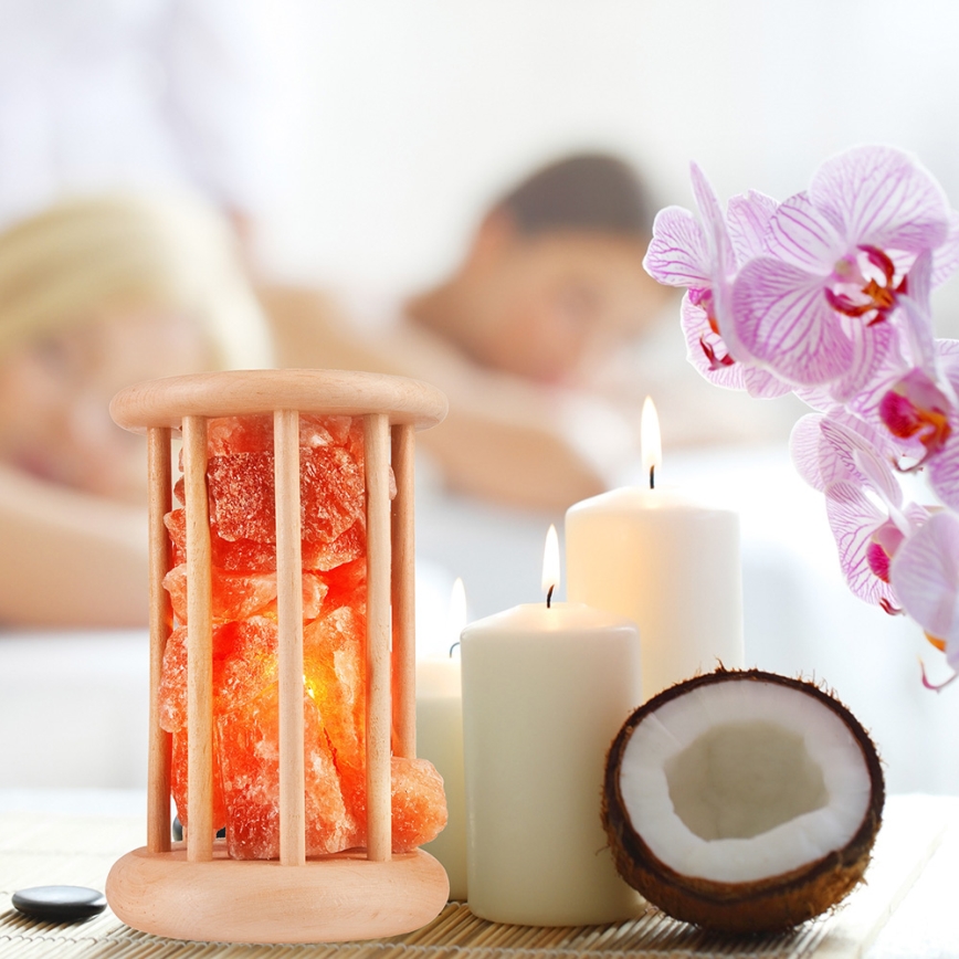 Φωτιστικό από Αλάτι SALLY 1xE14/25W/230V σκλήθρο 1,98 kg