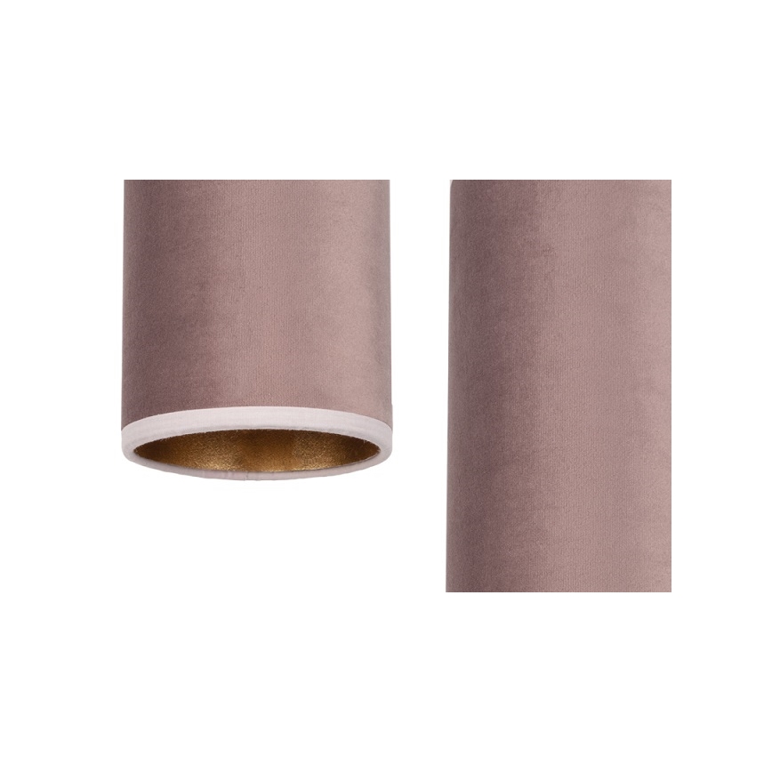 Φωτιστικό οροφής με καλώδιο AVALO 3xE27/60W/230V αράχνη ροζ/χάλκινο