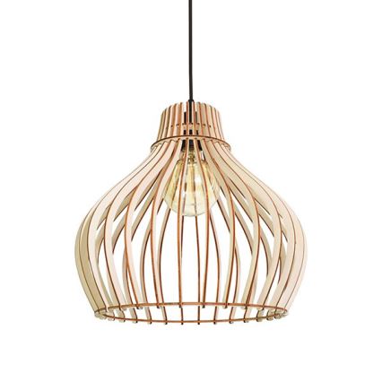 Φωτιστικό οροφής με καλώδιο BARREL 2xE27/24W/230V