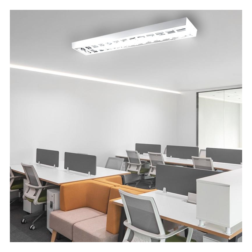 Φωτιστικό φθορίου T8 2xG13/18W/230V 120 cm λευκό