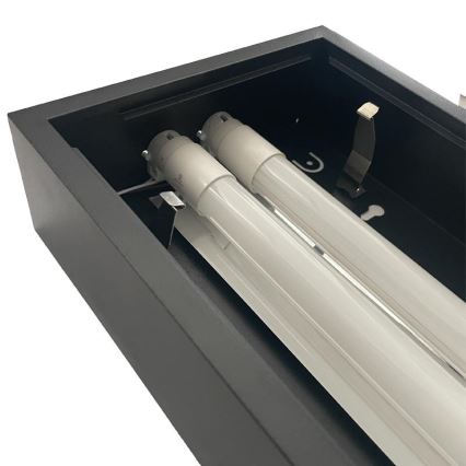 Φωτιστικό φθορίου T8 2xG13/18W/230V 120 cm μαύρο