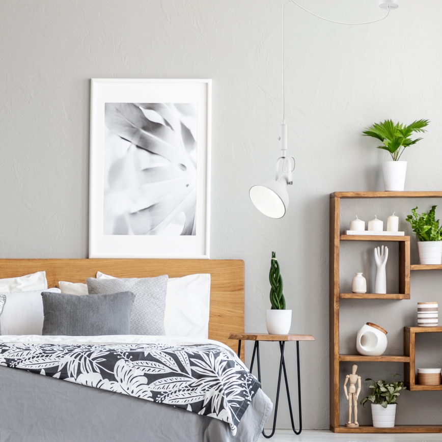 Φωτιστικό οροφής με καλώδιο IRMA 1xE14/28W/230V λευκό