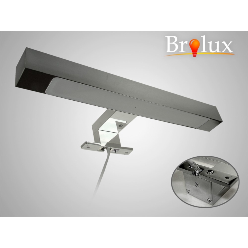 Φωτιστικό καθρέφτη μπάνιου LED ENGIS/7,2W/230V 30 cm IP44 γυαλιστερό χρώμιο