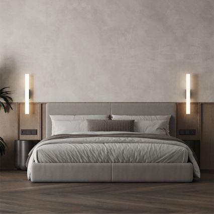 LED φωτιστικό για καθρέφτη μπάνιου LINEA LED/12W/230V 3000/4000/6000K IP44 61 cm μαύρο