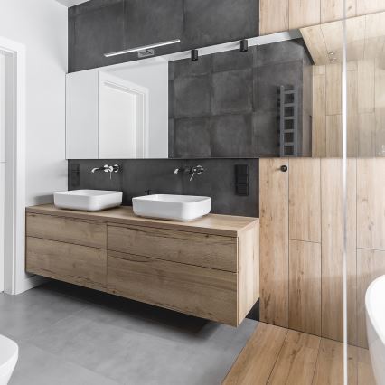 Φωτιστικό καθρέφτη μπάνιου SHINE LED/13,8W/230V 60 εκ. IP44 γυαλιστερό χρώμιο