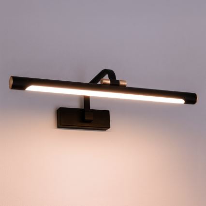 Φωτιστικό καθρέφτη μπάνιου VINCI LED/15W/230V 60 cm IP44 μαύρο