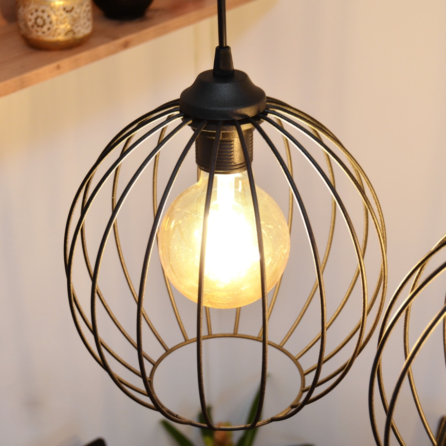 Φωτιστικό LED με καλώδιο MERCURE 3xE27/15W/230V