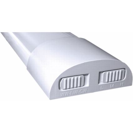 Ρυθμιζόμενο LED φωτιστικό τύπου σωλήνα DAISY RIBBON LED/20/30/40W/230V 3000/4300/6500K 120 cm λευκό