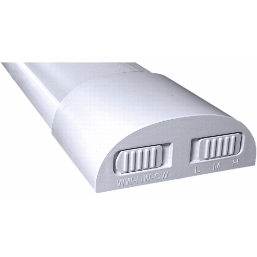 Ρυθμιζόμενο LED φωτιστικό τύπου σωλήνα DAISY RIBBON LED/20/30/40W/230V 3000/4300/6500K 120 cm λευκό