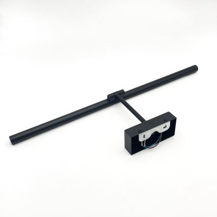 Φωτιστικό LED για καθρέφτη μπάνιου MIRROR, 8W, 230V, 4000K, IP44, 60 cm, μαύρο