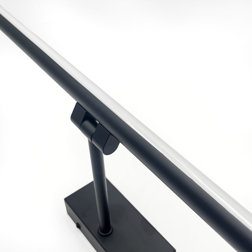 Φωτιστικό LED για καθρέφτη μπάνιου MIRROR, 8W, 230V, 4000K, IP44, 60 cm, μαύρο