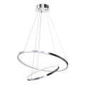 Φωτιστικό LED με καλώδιο ROTONDA LED/51W/230V γυαλιστερό χρώμιο