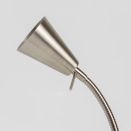 Φωτιστικό LED με κλιπ 1xGU10/4,7W/230V ματ χρώμιο