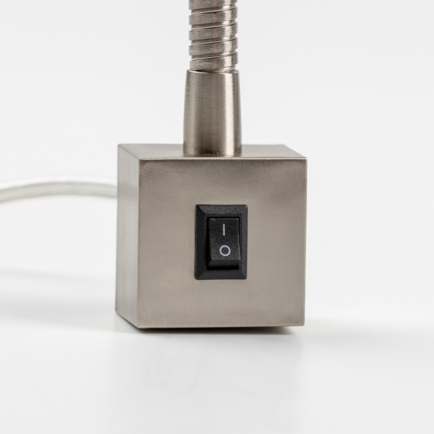 Φωτιστικό LED με κλιπ 1xGU10/4,7W/230V ματ χρώμιο