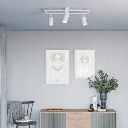 Φωτιστικό σποτ 3xGU10/30W/230V λευκό