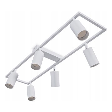 Φωτιστικό σποτ 6x GU10/30W/230V λευκό