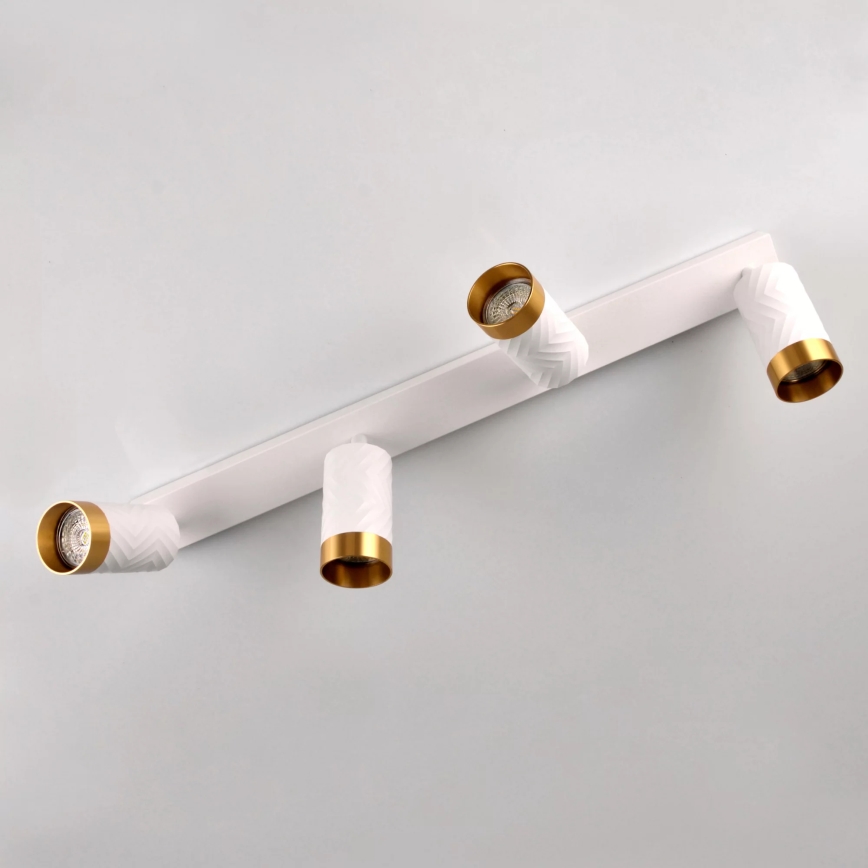 Φωτιστικό σποτ ARRAS 4xGU10/10W/230V λευκό