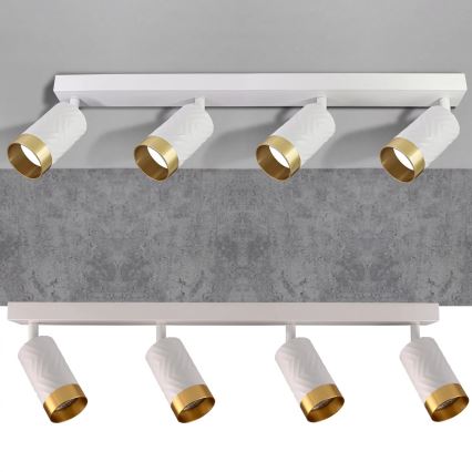 Φωτιστικό σποτ ARRAS 4xGU10/10W/230V λευκό
