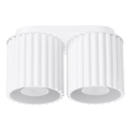 Φωτιστικό σποτ AURA 2xGU10/10W/230V λευκό