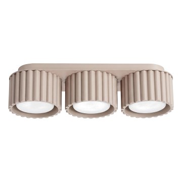 Φωτιστικό σποτ AURA 3xGX53/10W/230V τάουπ