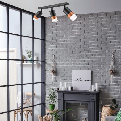 Φωτιστικό σποτ AURORA 3xGU10/10W/230V