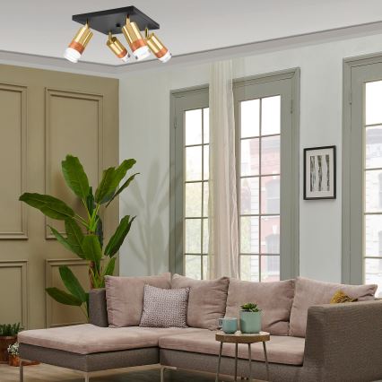 Φωτιστικό σποτ AURORA 4xGU10/10W/230V