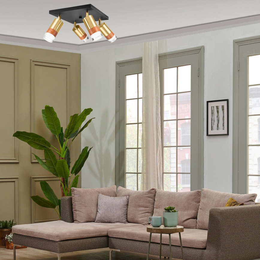 Φωτιστικό σποτ AURORA 4xGU10/10W/230V