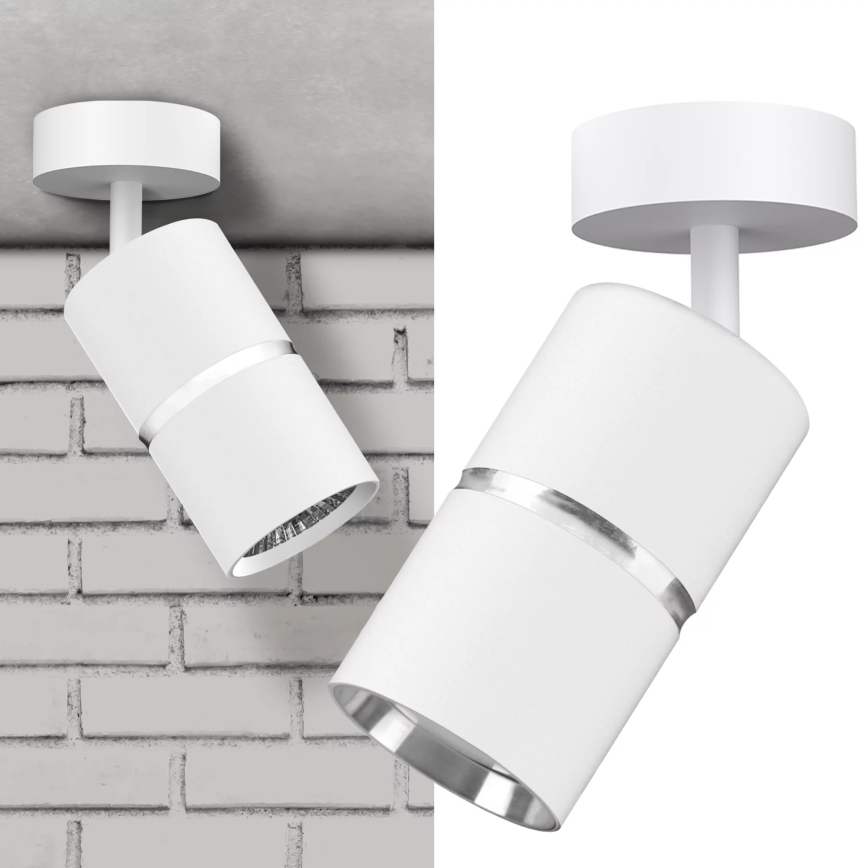 Φωτιστικό σποτ BAMBOO 1xGU10/10W/230V λευκό