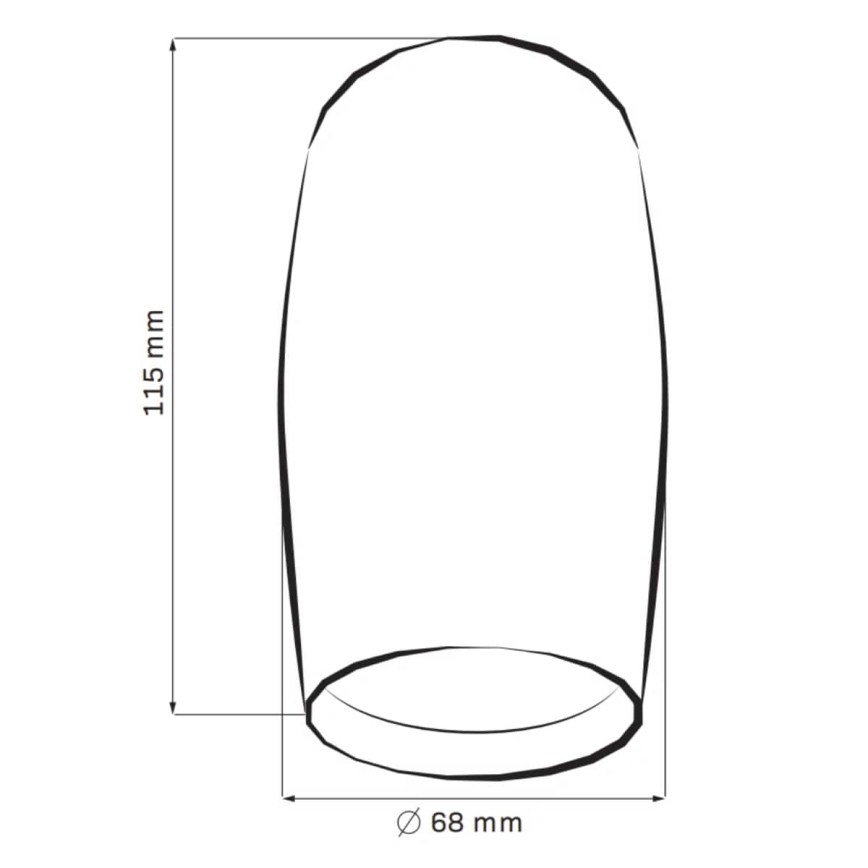 Φωτιστικό σποτ BELLA 1xGU10/10W/230V χρυσαφί