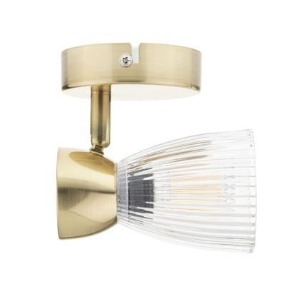 Φωτιστικό σποτ BEST 1xE14/40W/230V χρυσαφί