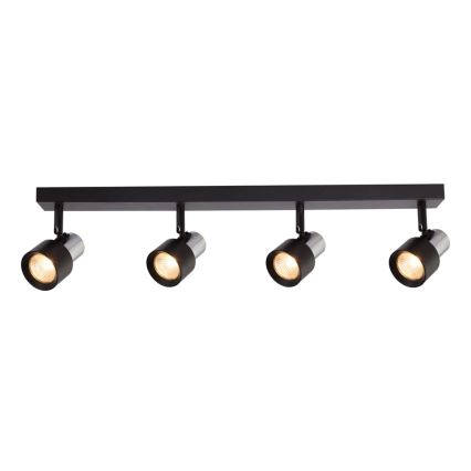 Φωτιστικό σποτ CINO 4xGU10/8W/230V μαύρο