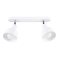Φωτιστικό σποτ ELBA 2xE27/15W/230V λευκό
